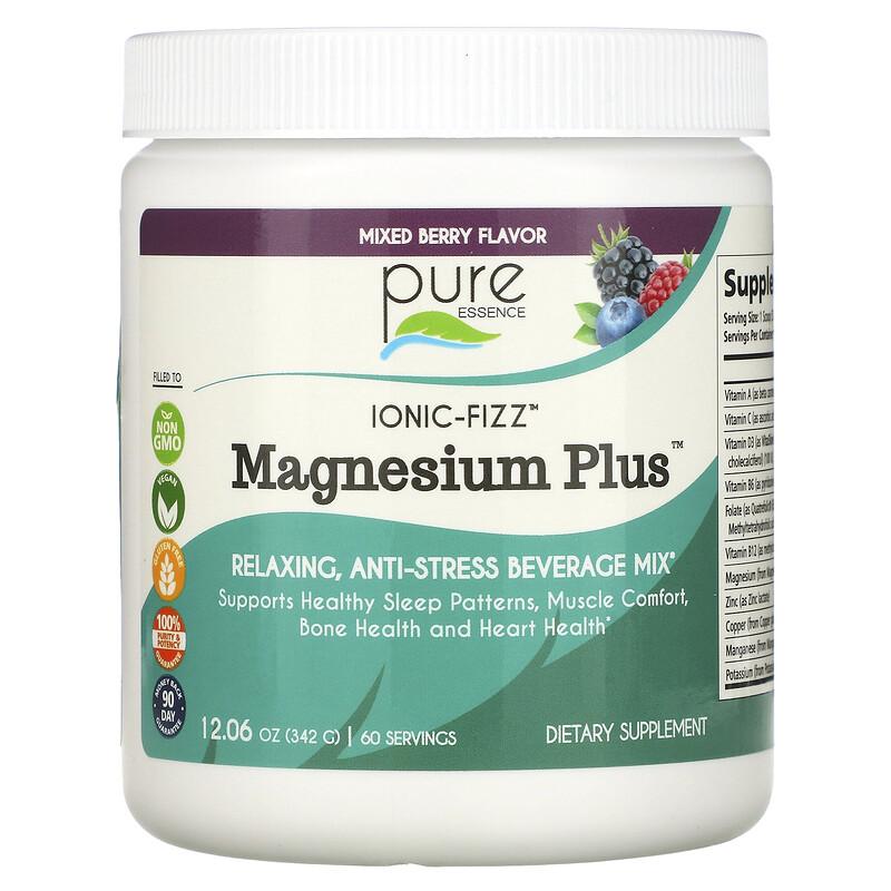 lonic-Fizz™, Magnesium Plus™, Mixed Berry, 12.06 oz (342 g)