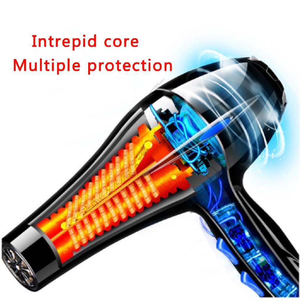 Professional Lonic Hair Dryer Hairdressing Salon 3 Heat 2 Speed 220V 4000W