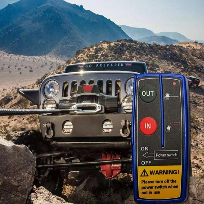 J0MA Digital Winch Relays Contactor Wireless Remote for Truck ATV SUV