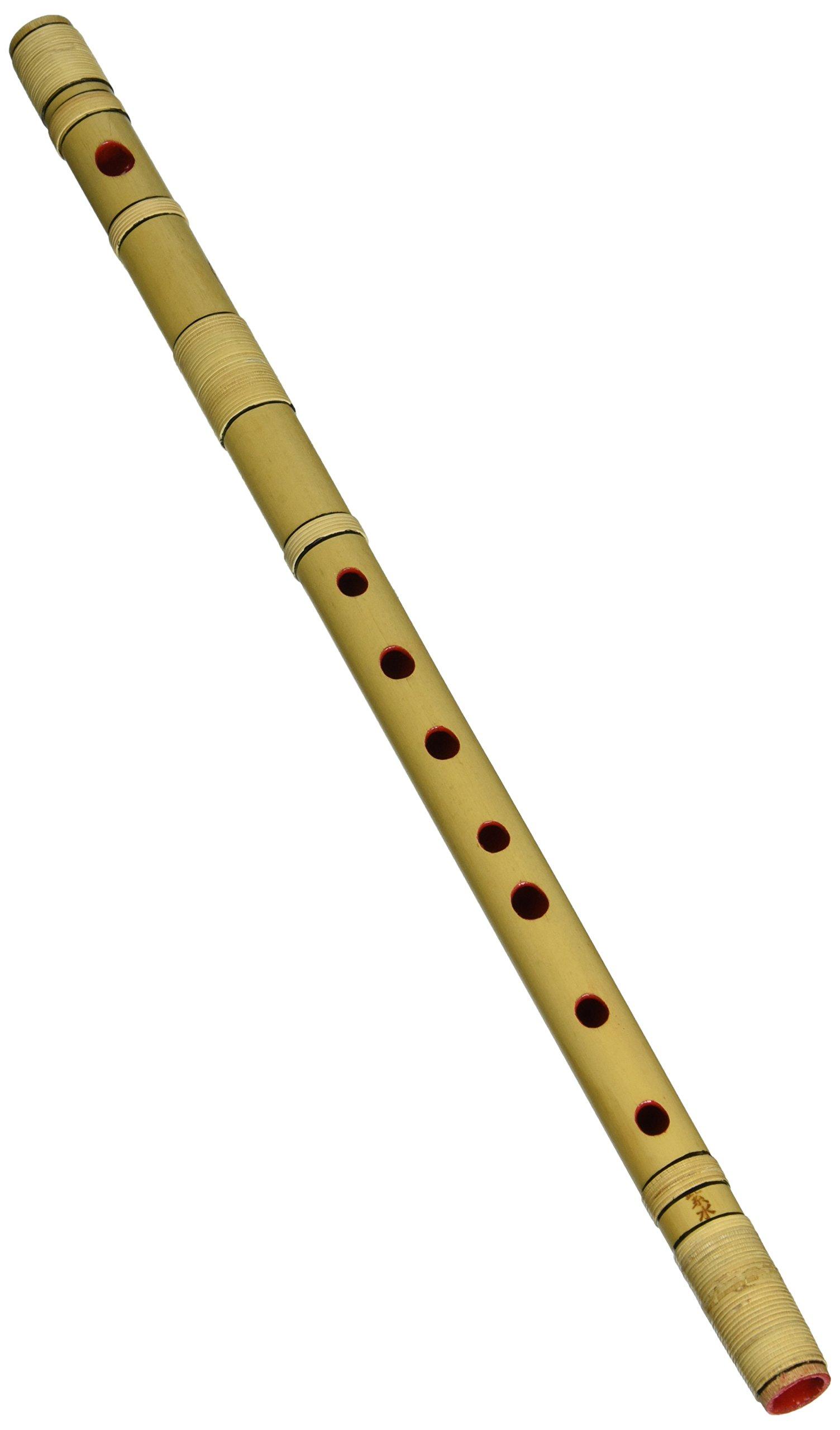 

Ooka Shisui Shinobue Folk Flute (Western Scale), Rattan Semi-Double Wrap, 7 Holes, 7 Tones