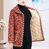 Chaqueta de Invierno para Mujer con Cuello Alto, Abotonadura Simple y Gruesa, Parkas Cálidas para Edad Media