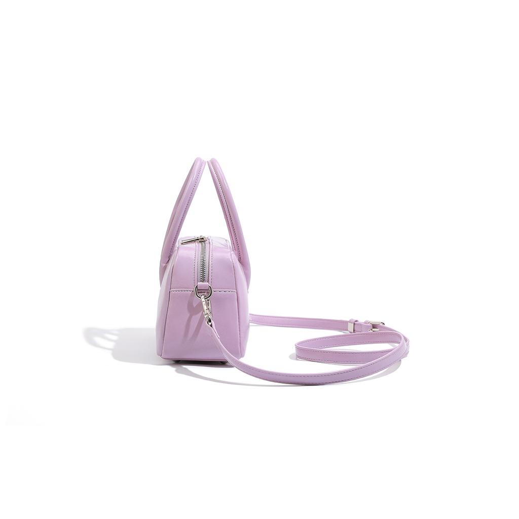 New Sanrio Hello Kitty PU Crossbody Bags Regular Women's Pink/Purple/Ecru SHHF51777