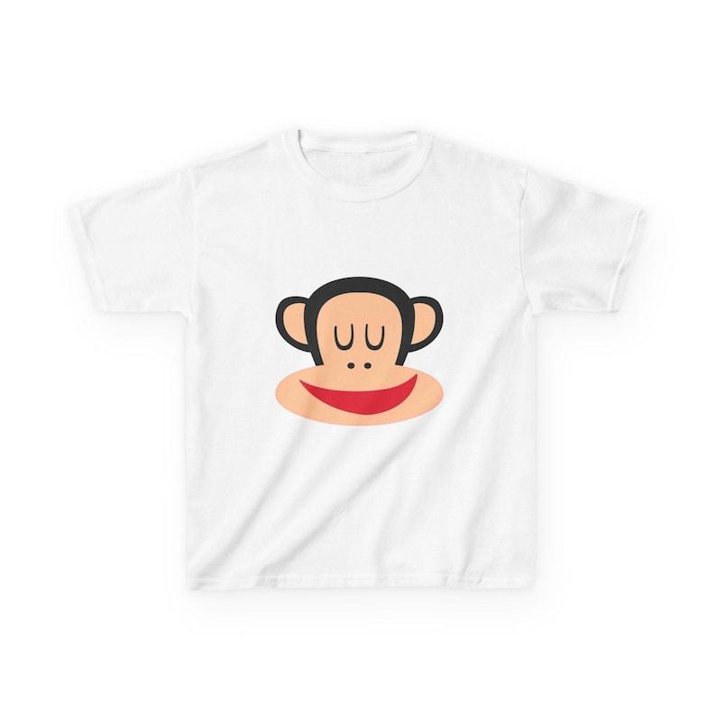 Smiling Sleepy Paul Frank Monkey Cartoon Baby Tee | Cute Animal Cartoon Tee 150