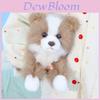 Bambola Peluche Border Collie Stile Cartone Animato Regalo Per Bambine e Bambini