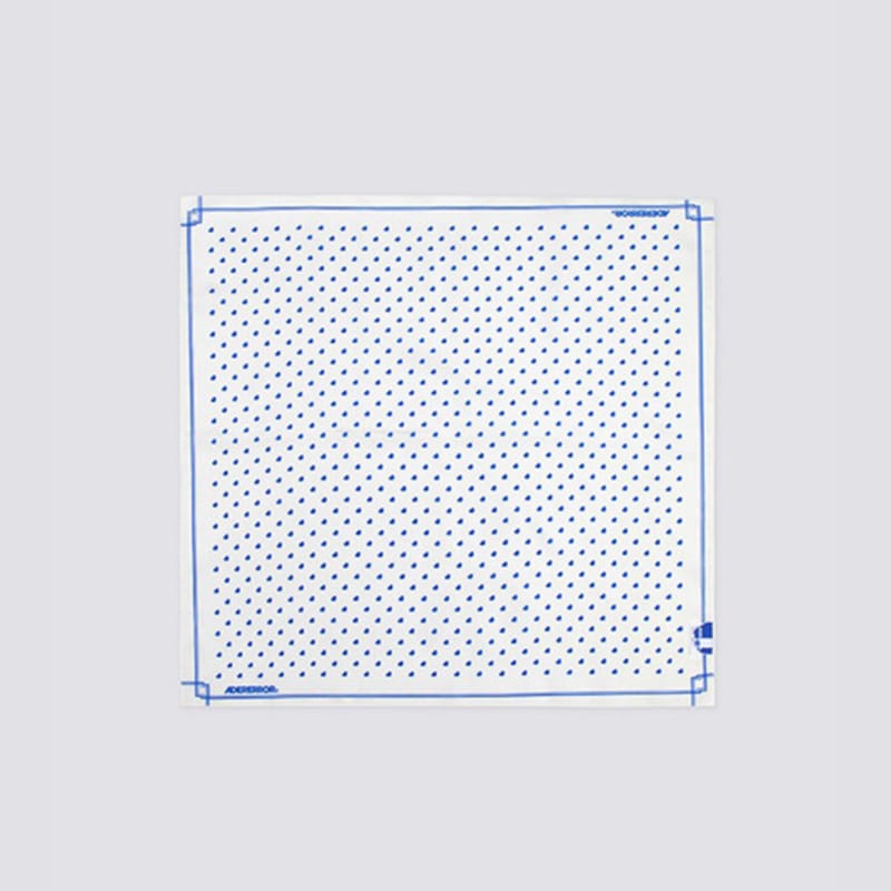 ADERERROR Twin Heart Scarf White