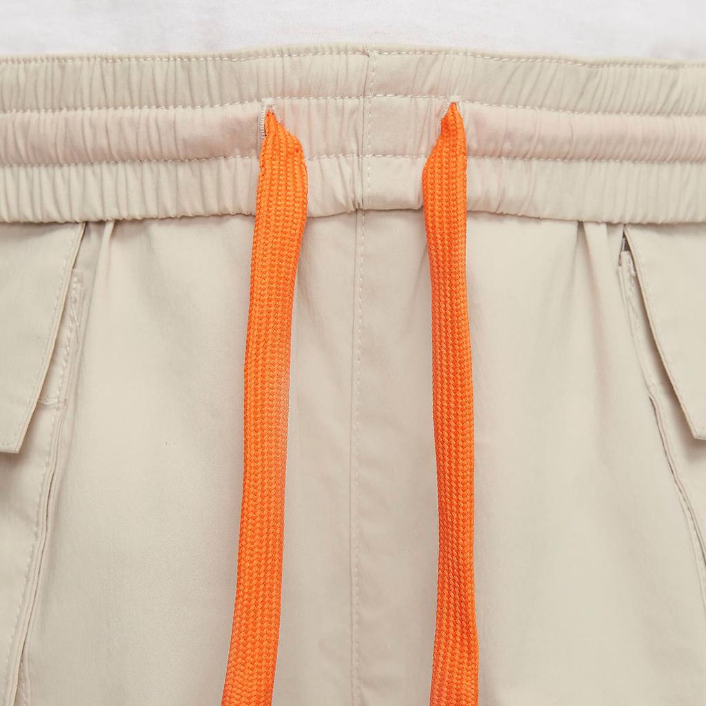 Nike Kids Logo Print Cargo Shorts Kids Bottoms Beige DX7549-008