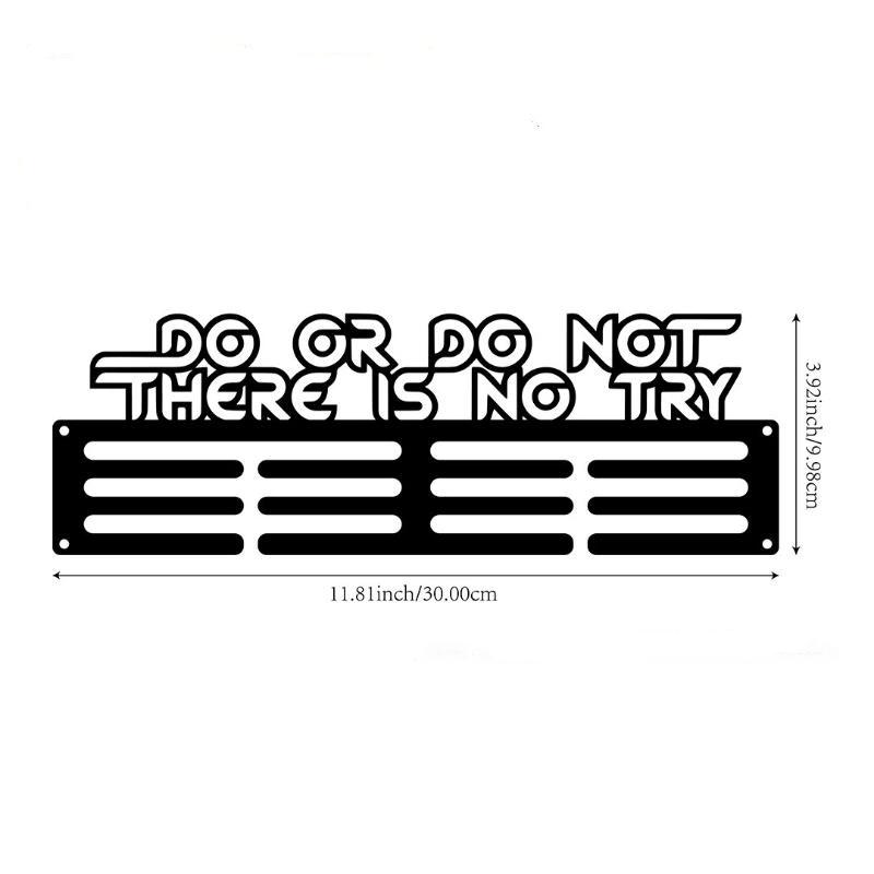 1Pc Rhythmic Gymnastics Medal Hanger Display Female Sports Medal Display Rack Wall Mount Ribbon Display Holder For 40+ Awards