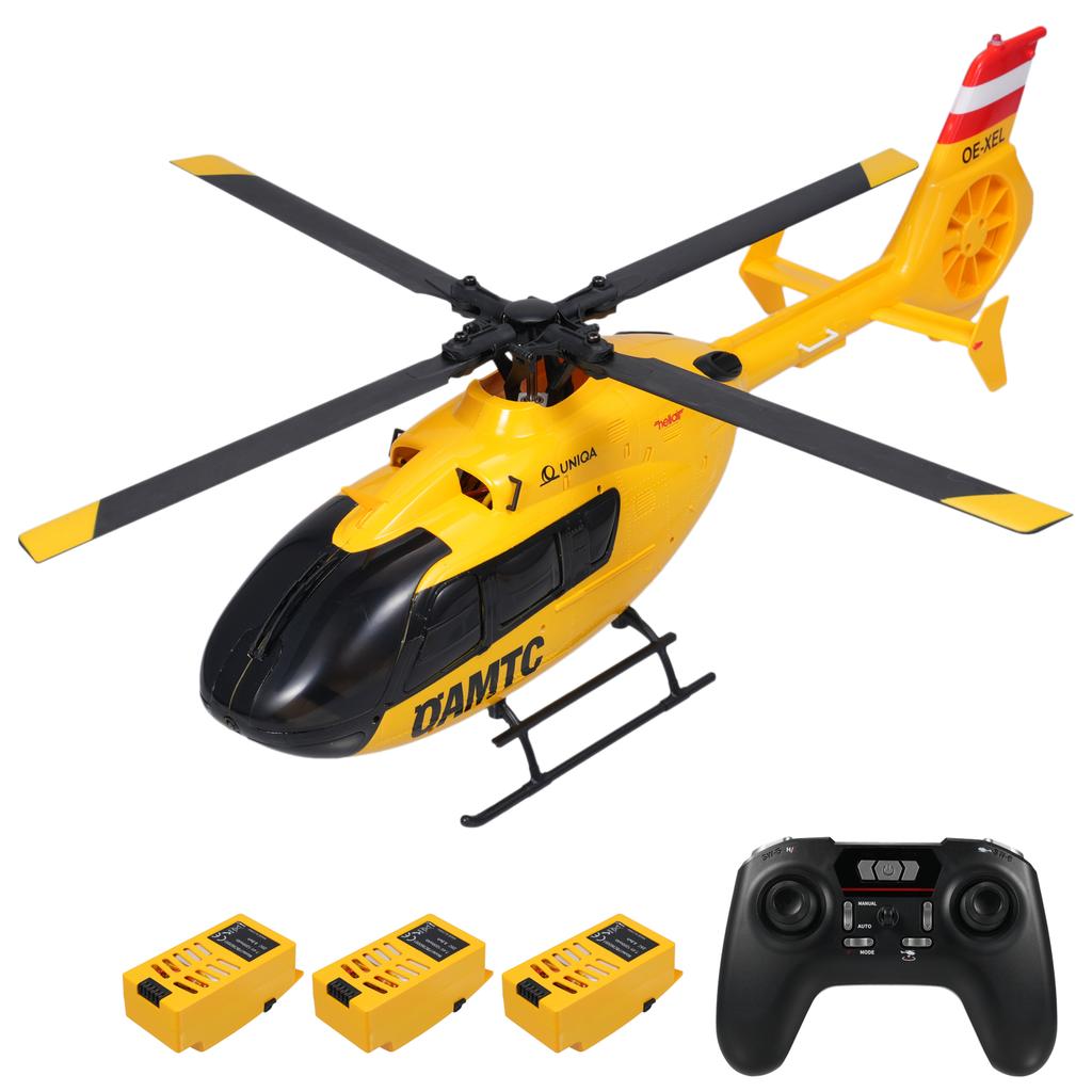 Remote Control Helicopter with Brushless Motors, Altitude Hold, Gyro, Optical Flow Positioning Function and LED Lights,