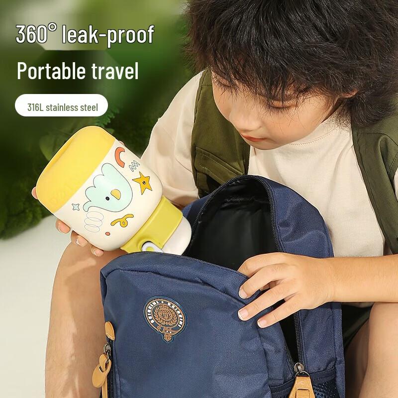 RELEA Unicorn DouDou 450ml Insulated Mug