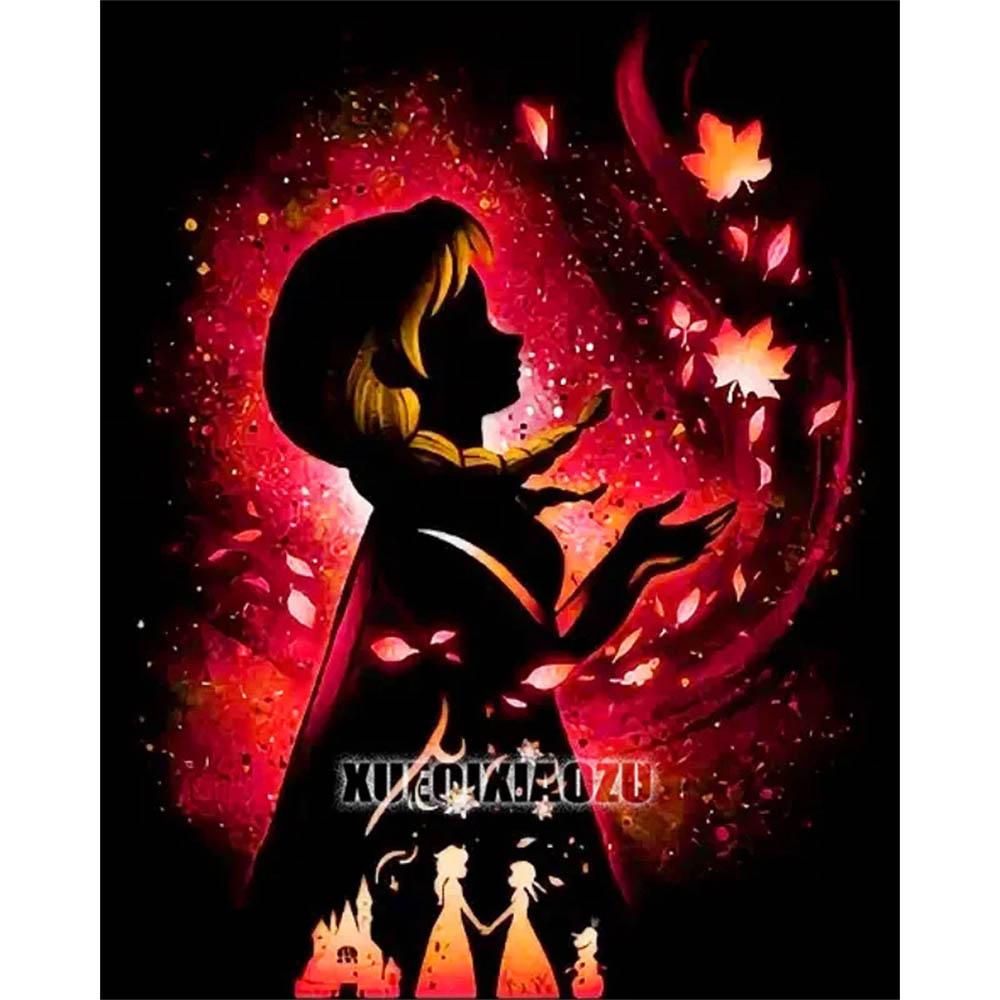 Stitch Diamond Painting Disney Prinzessin 5D DIY Vollrund_Quadrat Mosaik Stickerei Kinderzimmer Dekoration Handgemachtes Geschenk