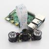 Adjustable Focus Night Vision Kit for Raspberry Pi 4B/3B+: Infrared Camera & Lamp with Soft Ribbon Cable