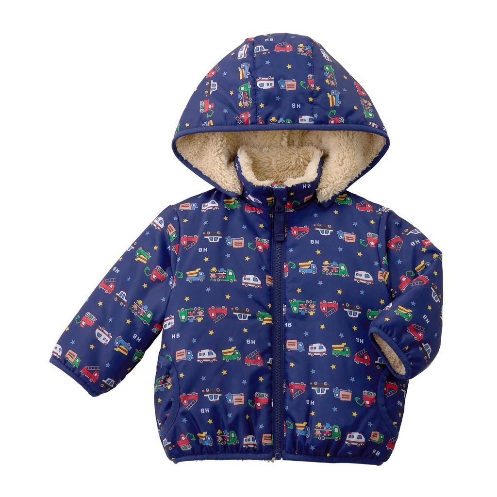 Miki House Hot Biscuits Boys and Navy Jumper, Girls, Blue, 100cm, 73-3706-493