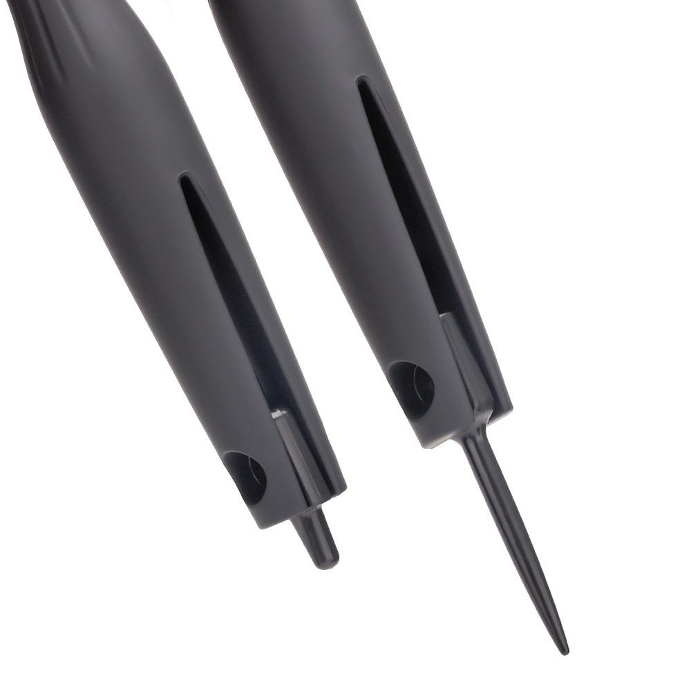 Round Barrel Straight Twill Hair Comb Handle Hair Curling Brush Round Rolling Brush Barber