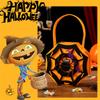 Halloween Pumpkin Children's Hand-held Candy Bag Kindergarten Gift Arrangement Scene Asking For Candy Bag Props Small Gift