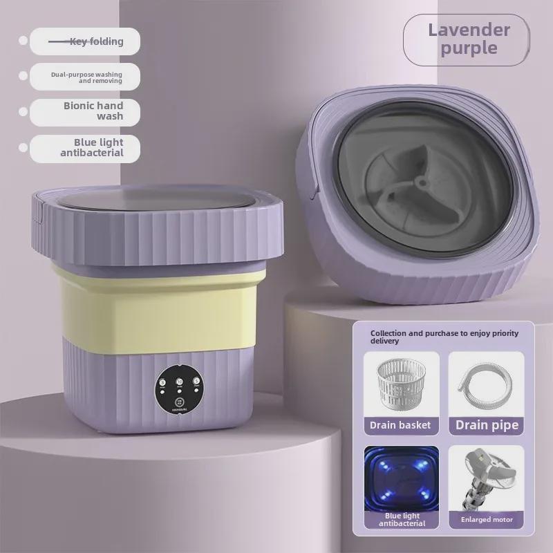 Kompakter Babyunterwäsche- und Sockenwascher