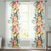 Colorful Toucan Jungle Pattern Sheer Curtain For Living Room Modern Voile Tulle Window Curtains For Bedroom Kitchen Drapes