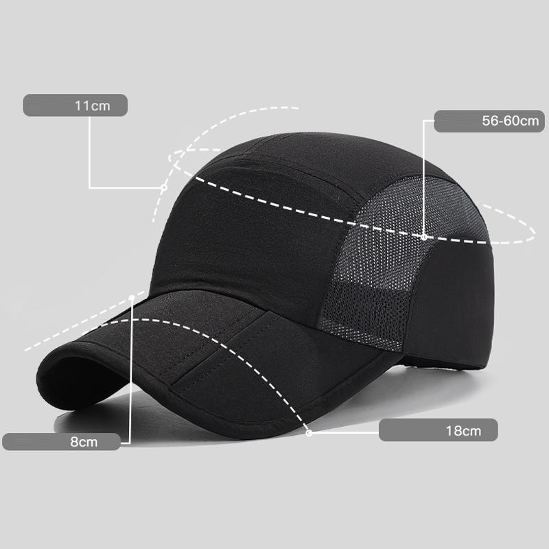 Summer Patchwork Quick-Drying Baseball Cap Sun Hat