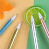 10Pcs Roller Design Gel Pen Black Ink Creative Stationery 0.5MM Gift Pen for School Supplies and Writing Tools Fine Writing Instruments