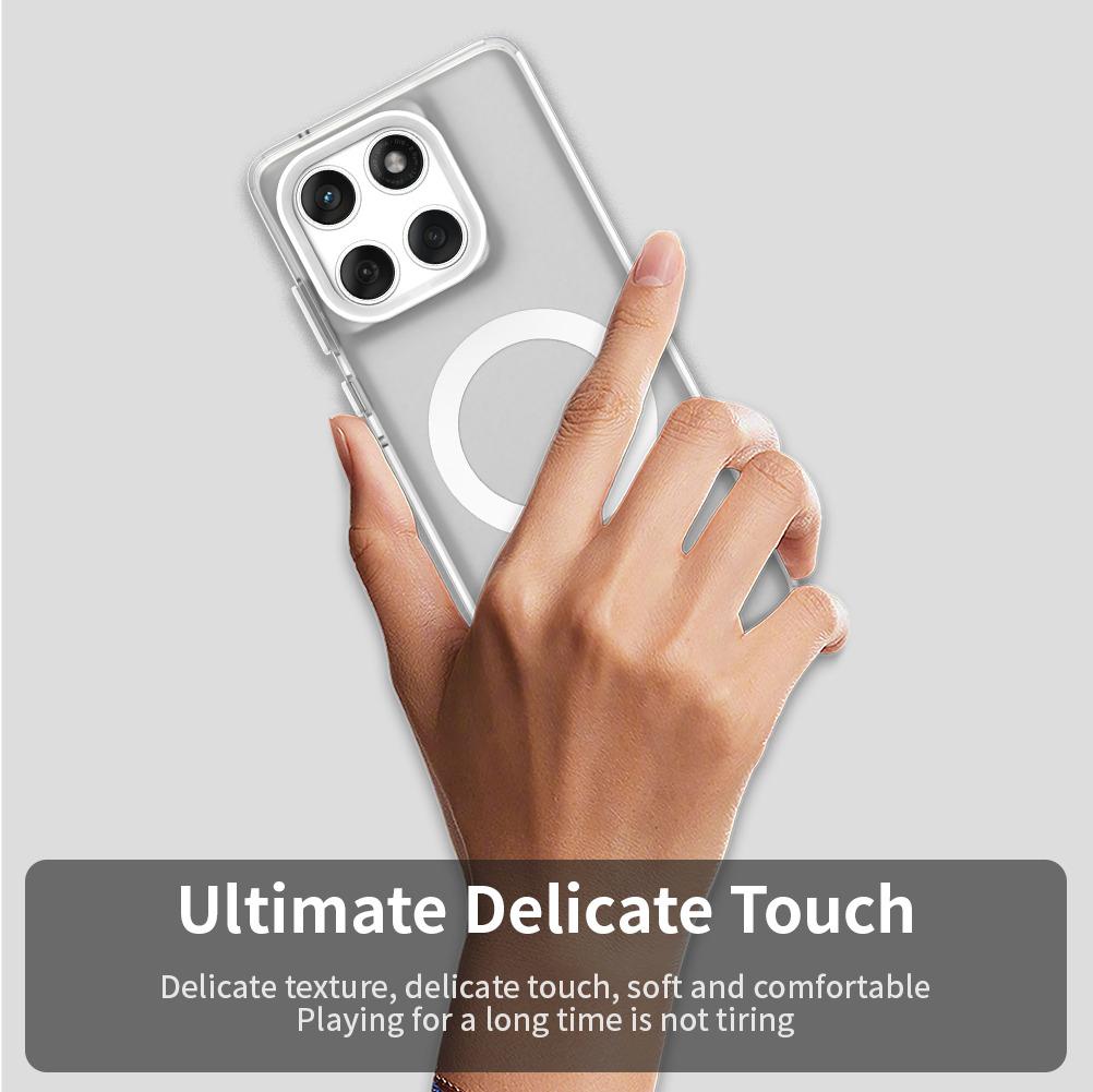 For Motorola Edge 60 Fusion 5G Case Magnetic Case Anti Drop Hybrid Phone Back Cover