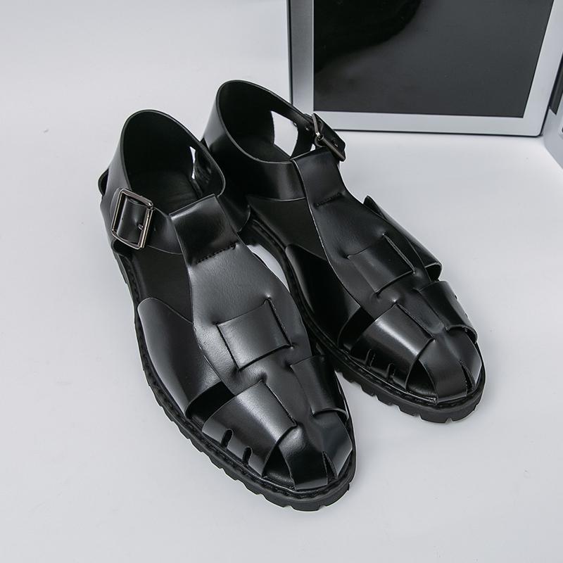 Classic Summer Men Sandals European-style Casual Comfortable Breathable  Fashionable Beach Sandals Business Office Men Sandals