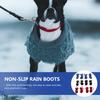 3 Sets Waterproof Dog Boots Rain Foot Protector Booties Shoes for Small Pet Dogs Warm Paw