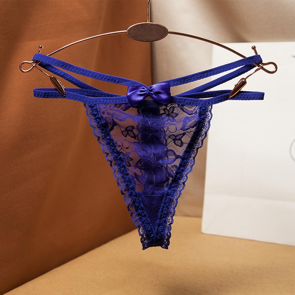 Sexy Low Rise Sheer Women\'s Thong Underwear Briefs
