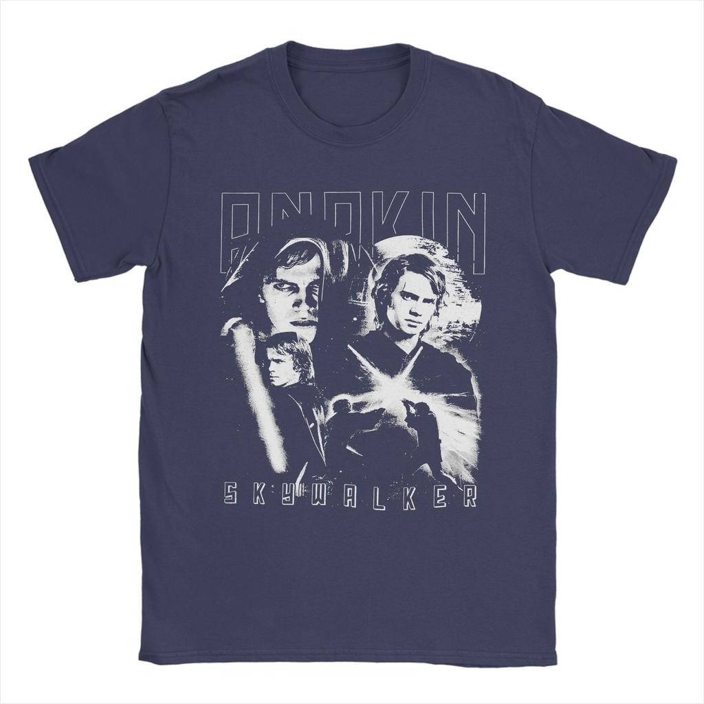Anakin Skywalker T Shirt for Men Pure Cotton Casual T-Shirt O Neck  Tees Short Sleeve Clothing Plus Size