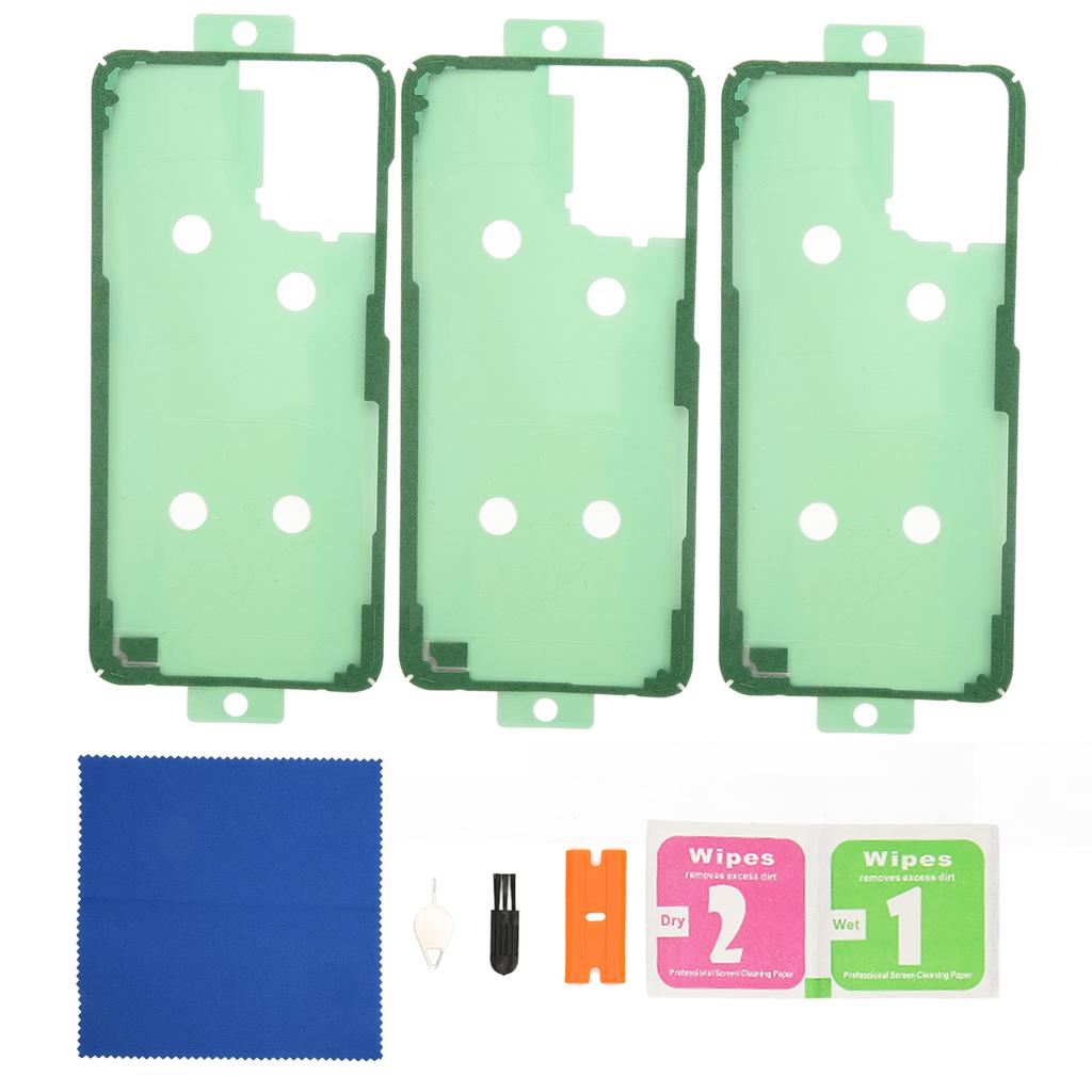 3Pcs Battery Back Cover Glue Tape Double Sided Battery Rear Cover Adhesive Sticker for Samsung Galaxy S20+Plus G986