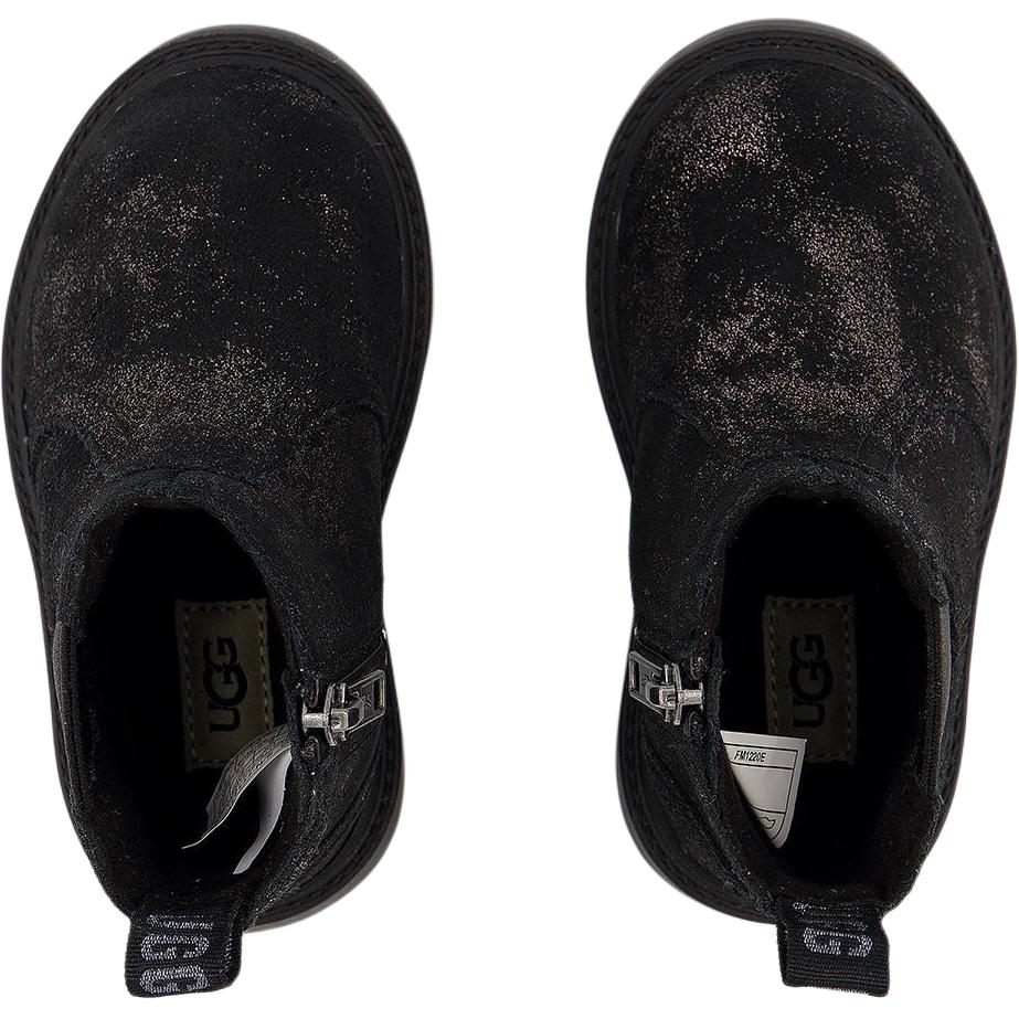 UGG Suede Bolden Comfortable Versatile Boots Kids boots Black 1116374T-MTB