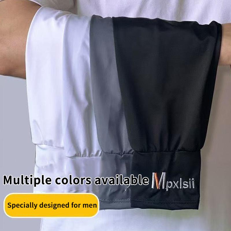 Ice Silk Sun Protection Arm Sleeve UV Resistance Breathable Quick Dry for Running Motorcycling