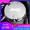 For Jeep Car Ashtray with Led Light with Cover Portable Car Supplie For Jeep Renegade Compass Grand Cherokee Wrangler Patriot
