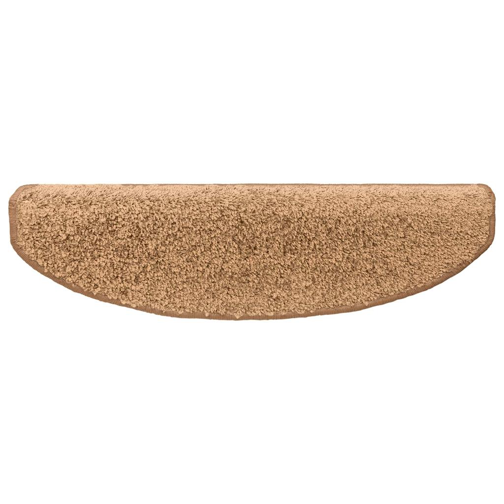 Self Adhesive Stair Protectors 15 pcs Beige 80 x 24.5 x 3.5 cm