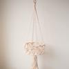 Hanging Fruit Basket 3 Tier Woven Cotton Rope Wall Baskets Kitchen Produce Storage Plant Holder Macrame Boho Home X3UC