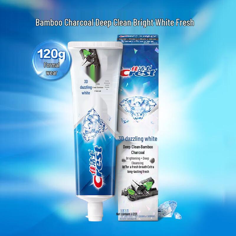

Crest 3D White Micro Charcoal Toothpaste