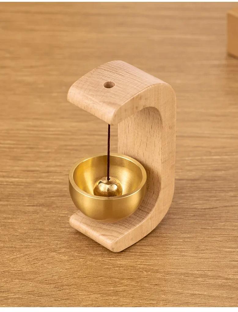 Drewniane kuranty wietrzne Bezprzewodowy dzwonek do drzwi Dzwonek na drzwi wejściowe Dekoracyjny dzwonek wietrzny do domu Otwarcie Dekoracje do zawieszenia