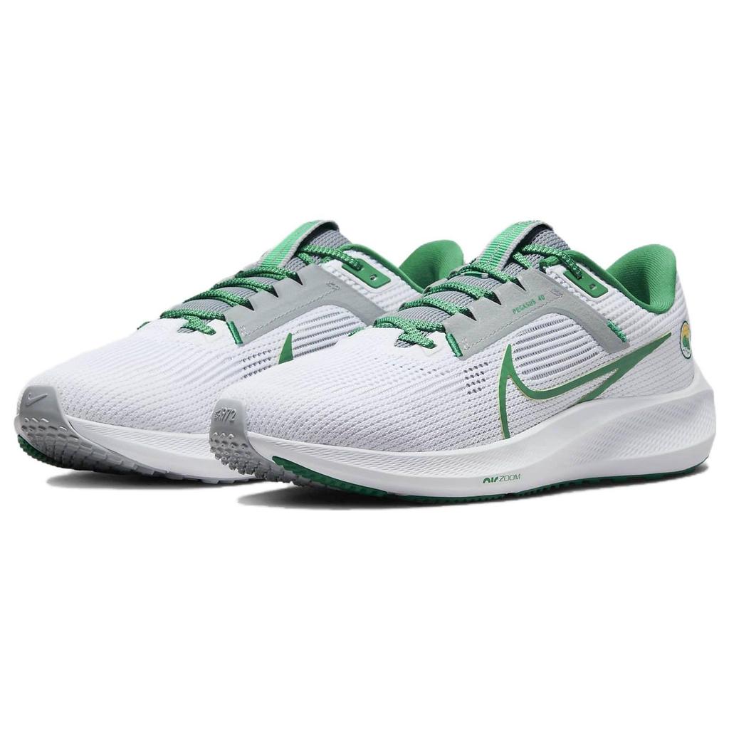 Nike Air Zoom Pegasus 40 Norfolk State Men Sneakers White Flat-Pewter Sea-Green DZ5947-100
