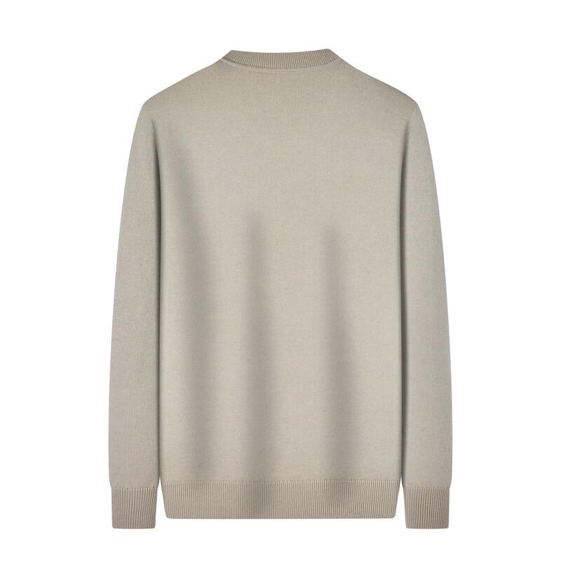 Shanshan Men's Warm Round Neck Knit Sweater