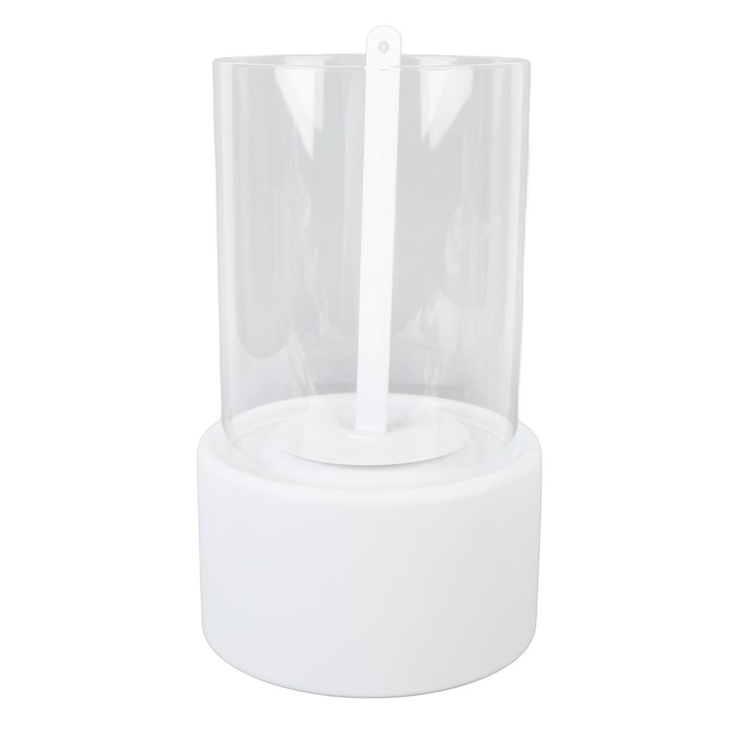 Tischkamin Tragbar Rauchfrei Innen Außen Tischkamin Mittelstück für Zuhause Weiß