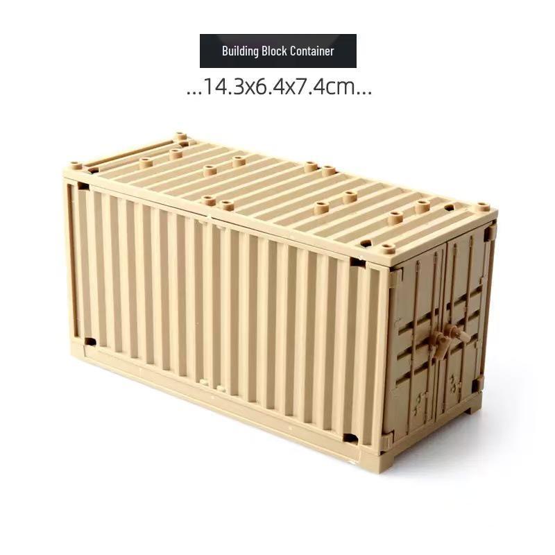 Kros Military Series Container Block Model Storage Box Toy