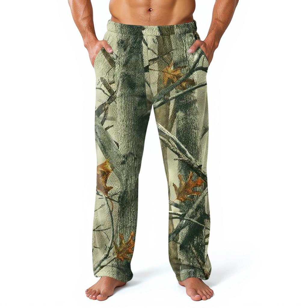 Mens Pajama Bottoms ComfyPants With Pockets Soft Loungewear Sleepwear Casual Pajamas Pant