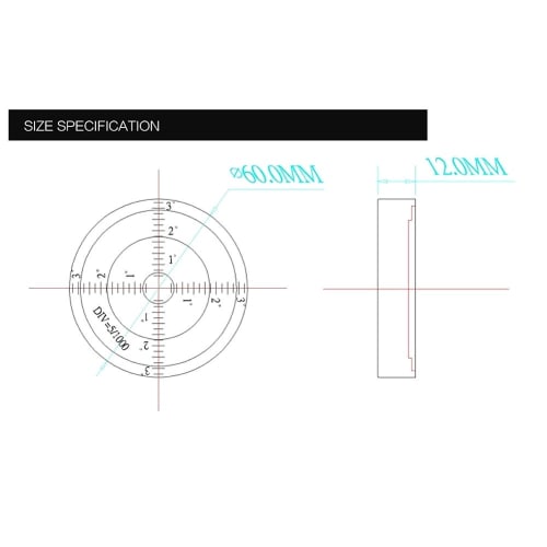 r_planning Large Level, Analog Level, Inclination Measurement, Round
