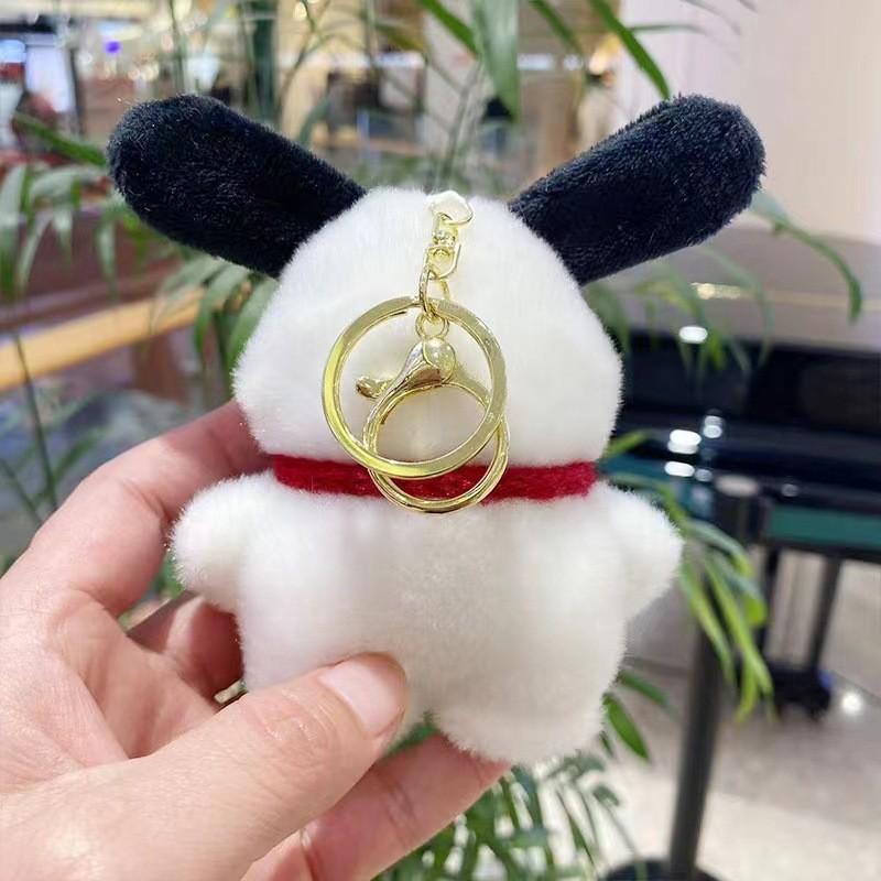 Adorable Plush Mini Dog Keychain Soft Toy Perfect For Weddings Gifts And