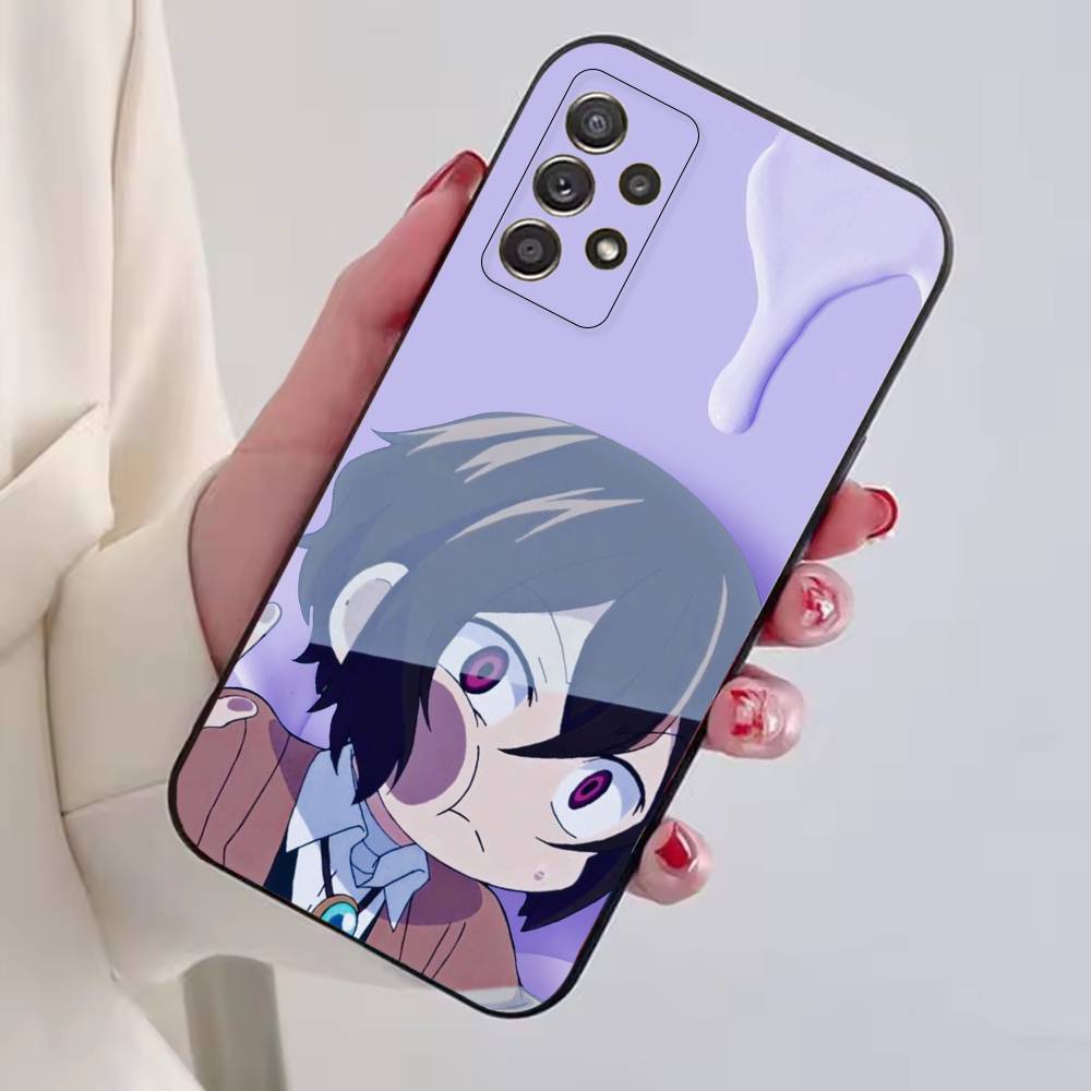Dazai Osamu Anime Bungo Stray Dogs Phone Case For Samsung S25,S24,S21,S22,S23,S30,Ultra,S20,Plus,Fe,Soft Silicone Black Cover