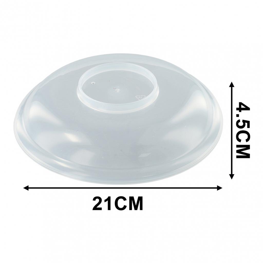 Dustproof Microwave Splatter Cover Lid for Kitchen Use (60 Characters)