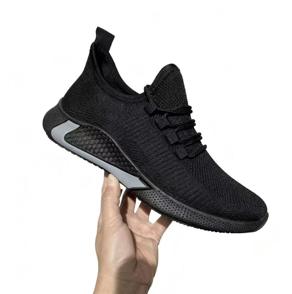 Flying woven mesh new ultra-light and breathable casual shoes sports shoes coconut shoes