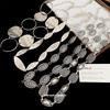 European and American Metal Oval Lace Waist Chain - Minimalist Chic, Trendy, and Versatile Belt