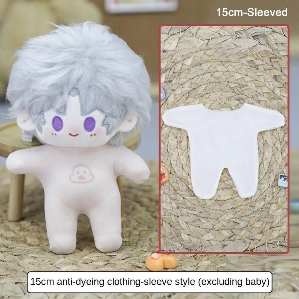 Soft Cotton Doll Anti-staining Cloth Fleshcolor Sleeved Doll Bottoming Shirt  Kids