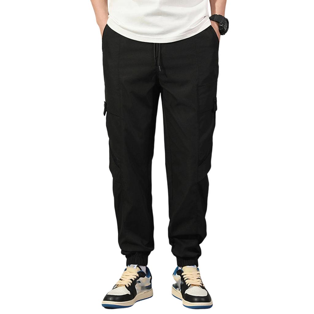 Męskie  Outdoorowe  Sportowe  Luźne  Wszechstronne  Wielokieszeniowe  Spodnie Robocze