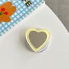Solid Color Love Mirror Mobile Phone Holder Airbag Telescopic Folding Magnetic Suction Lazy Desktop Support Ring