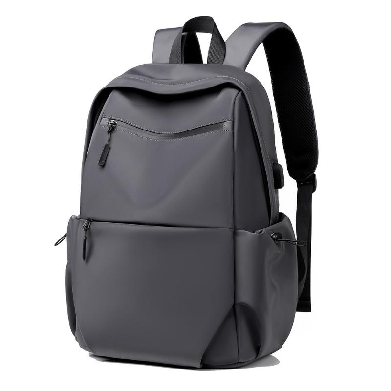 Men's Commuter Backpack Large Capacity Simple Backpack Student Backpack Computer Bag